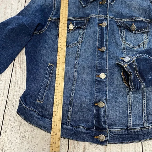 torrid Dark Blue Denim Jacket - Picture 6 of 10